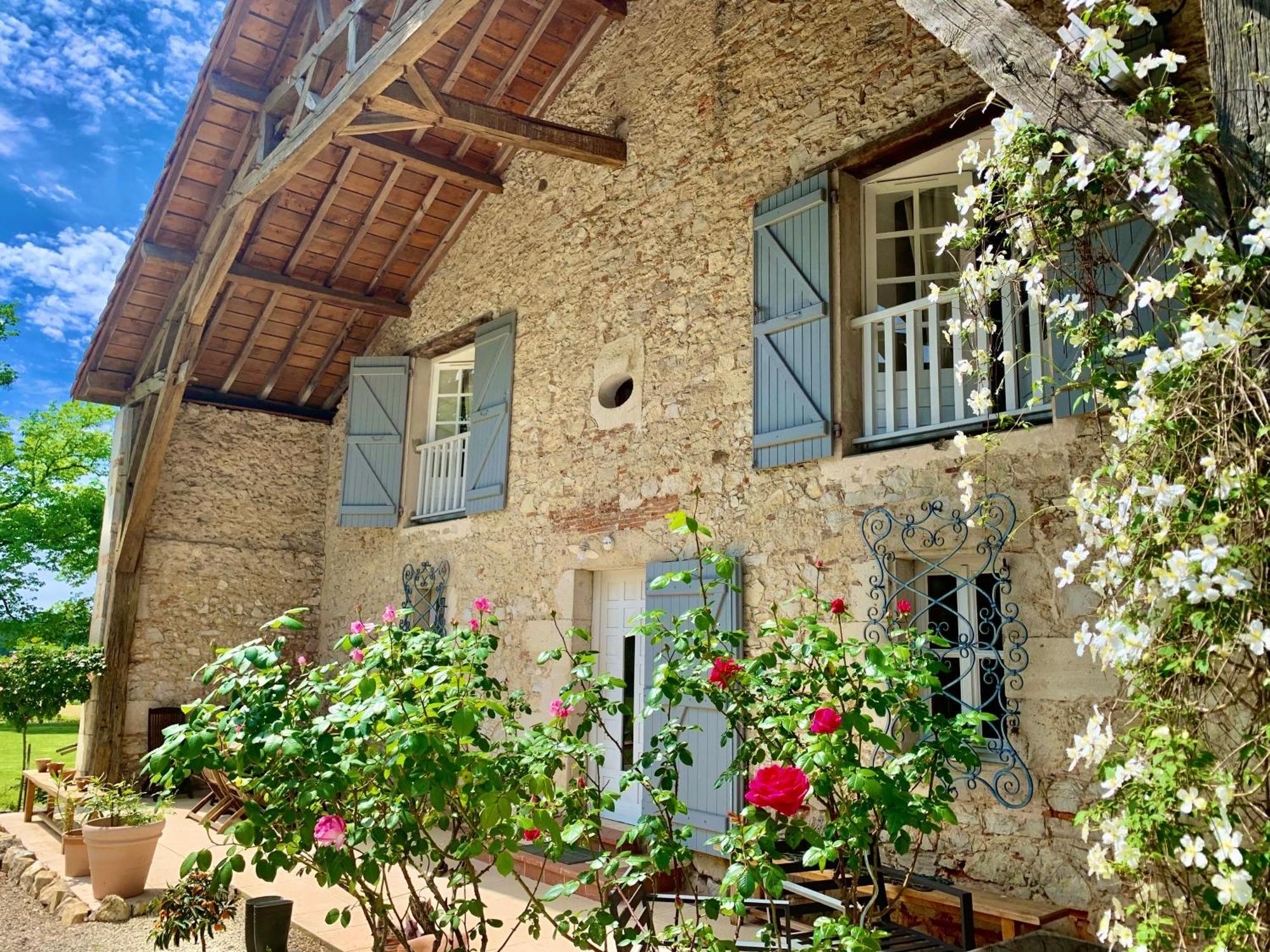 Le Poutic Gite Et Maison D'Hotes Creon-d'Armagnac Exterior photo
